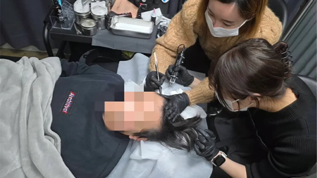 【密着】韓国で世界一の頭皮アートメイク技術を学んできた！